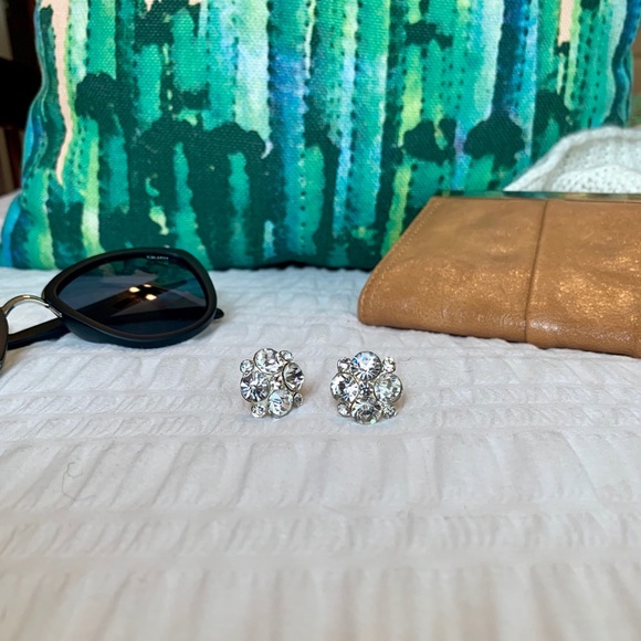 Cluster Statement Earrings - new in box! - Picture 2 of 5